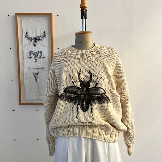 Merino Handknit Jersey