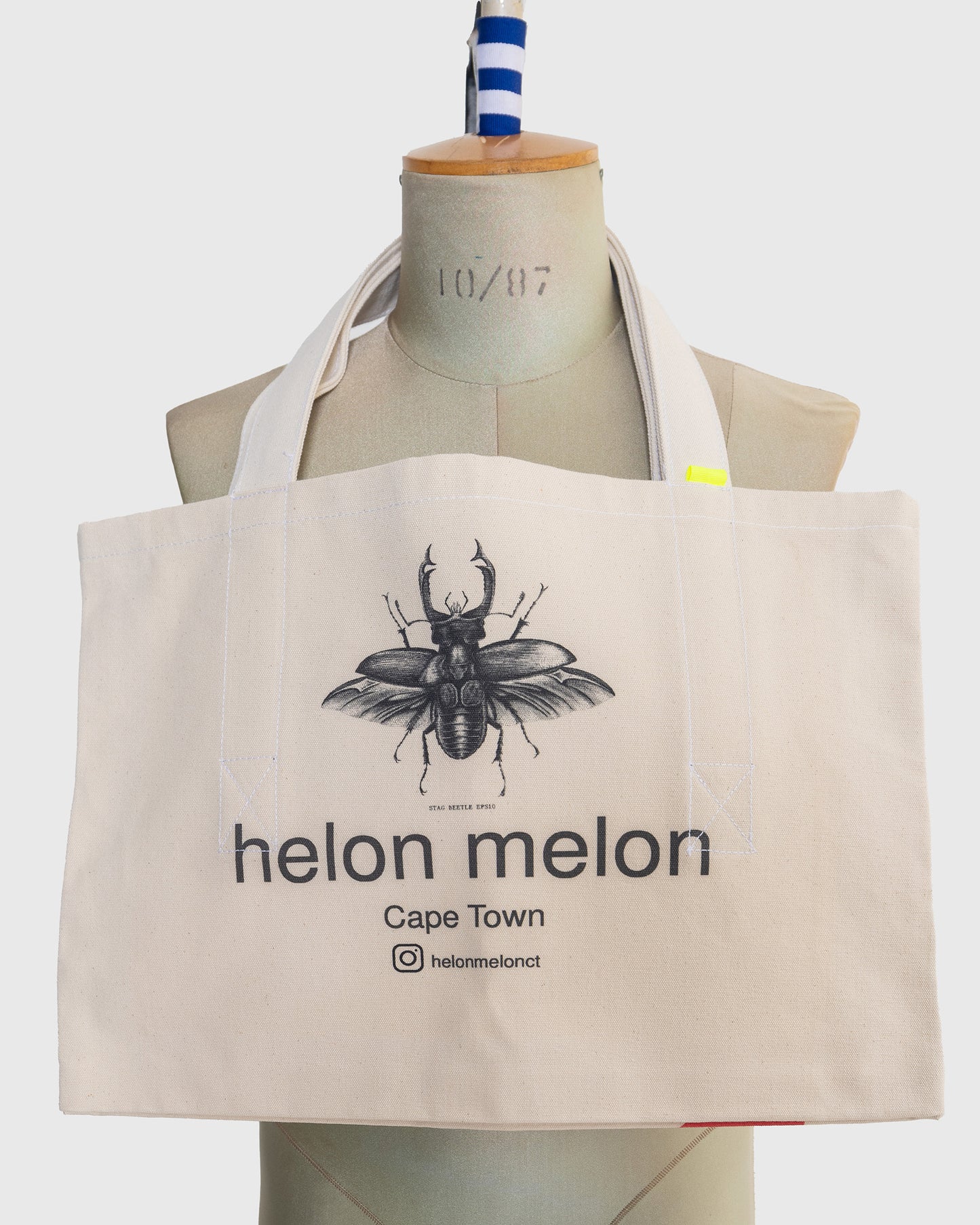 Cotton Canvas Shopper