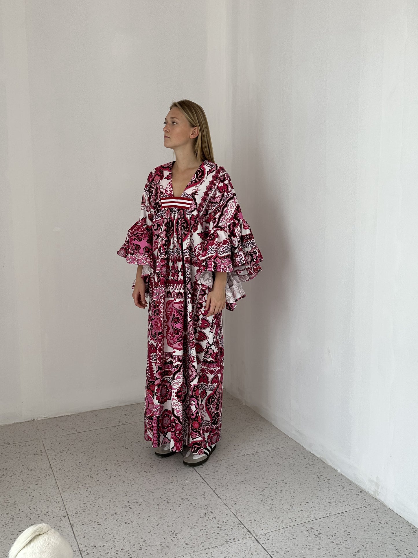Sherlin Dress - Retro Print