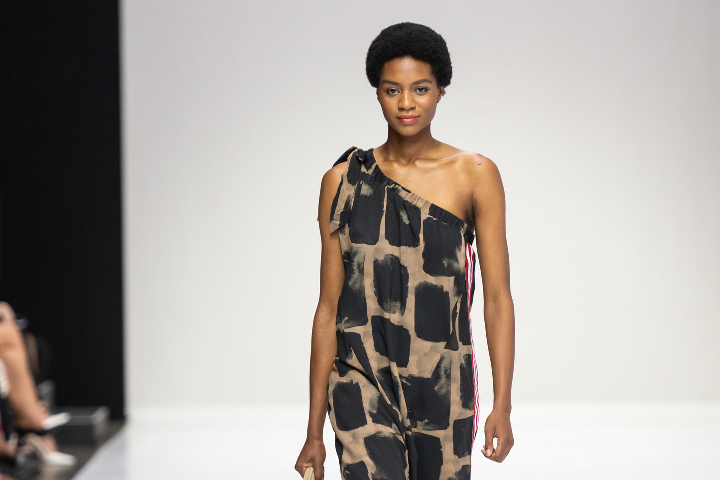 Black and Tan Tatiana Jumpsuit