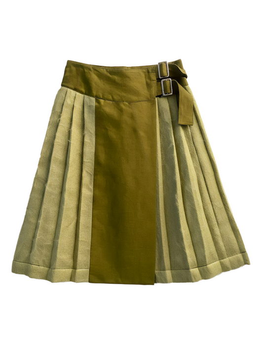 David Pleated Skirt