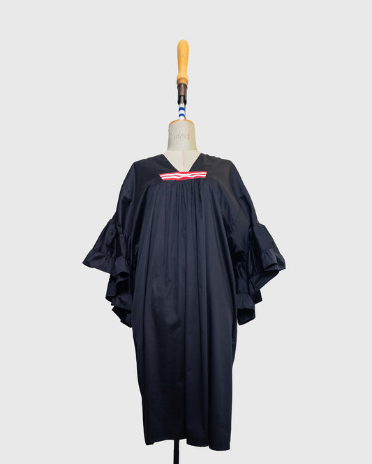 Sherlin Dress - Black Waffle