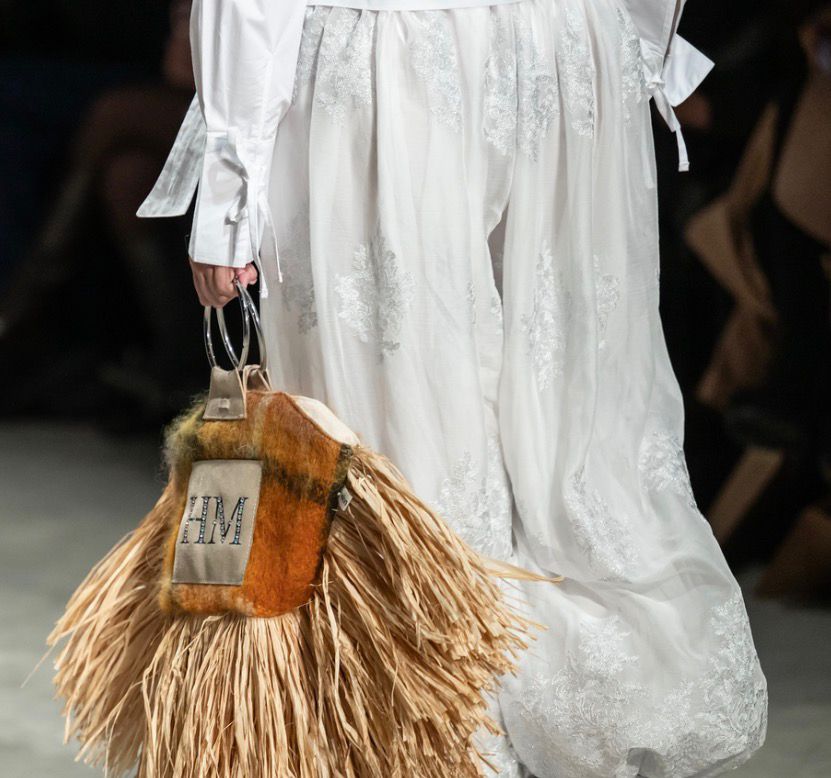 Ray Raffia Bag